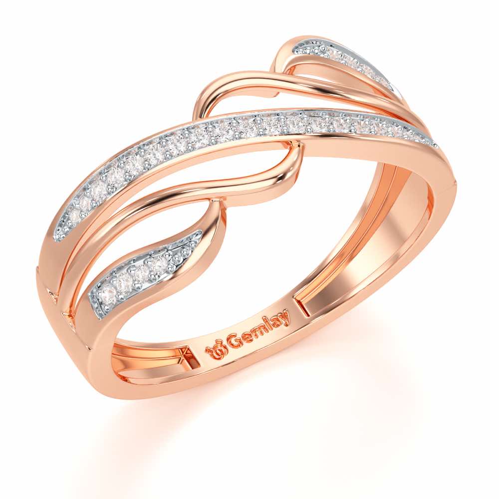 Luminis Wave Silver Ring