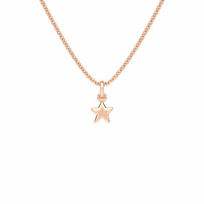 Mini Star Gold Pendant - Rose Gold - Image 1