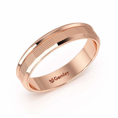 Elowen Silver Ring - Rose Gold - Image 1