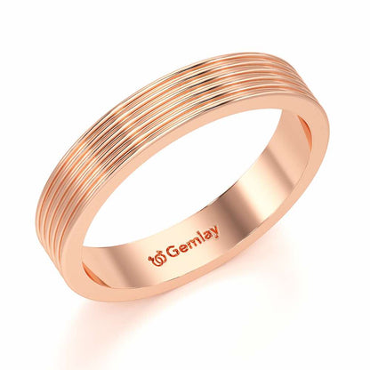 Felicity Silver Ring - Rose Gold - Image 1