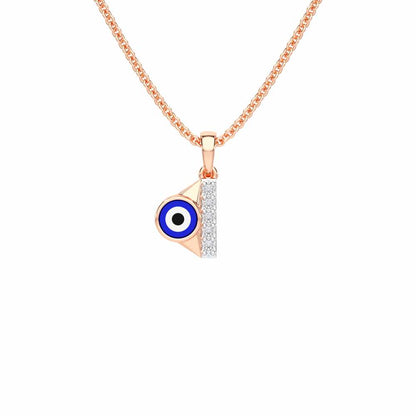 Aura of Protection Silver Pendant - Rose Gold - Image 1