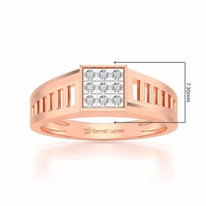 Dapper Ring For Men - Rose Gold - Image 5