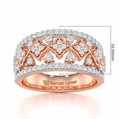 Suave Spark Silver Ring - Rose Gold - Image 5