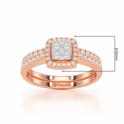 Bride Choice Silver Ring - Rose Gold - Image 2