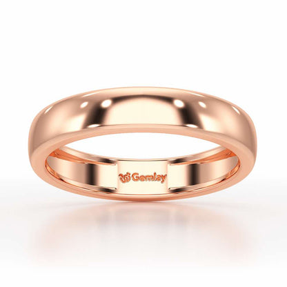 Preston Simple Band For Men - Rose Gold - Image 2