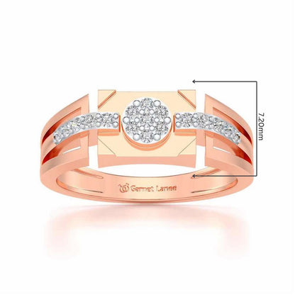 Gardenera Ring For Men - Rose Gold - Image 5