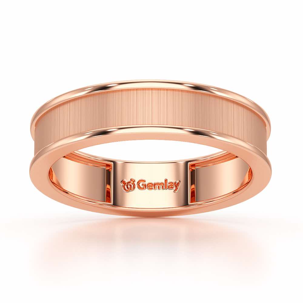 Camille Silver Ring - Rose Gold - Image 2