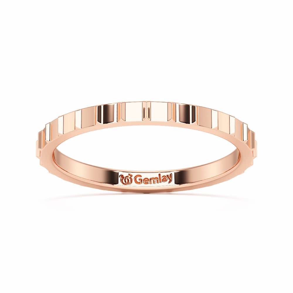 Alina Silver Ring - Rose Gold - Image 2
