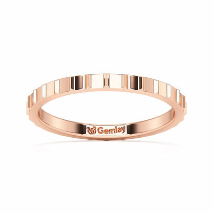 Alina Silver Ring - Rose Gold - Image 2