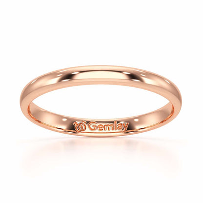 Vespera Silver Ring - Rose Gold - Image 2