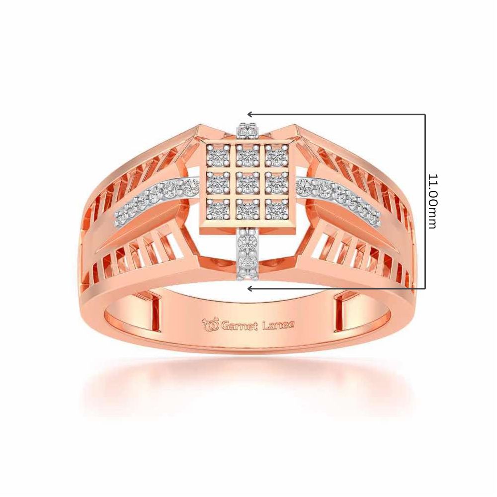 Envision Ring For Men - Rose Gold - Image 5