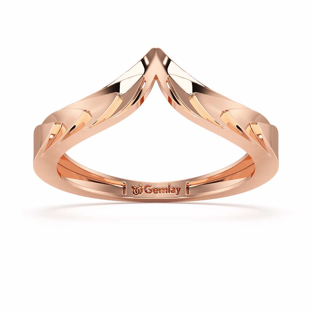 Eleanor Silver Ring - Rose Gold - Image 2
