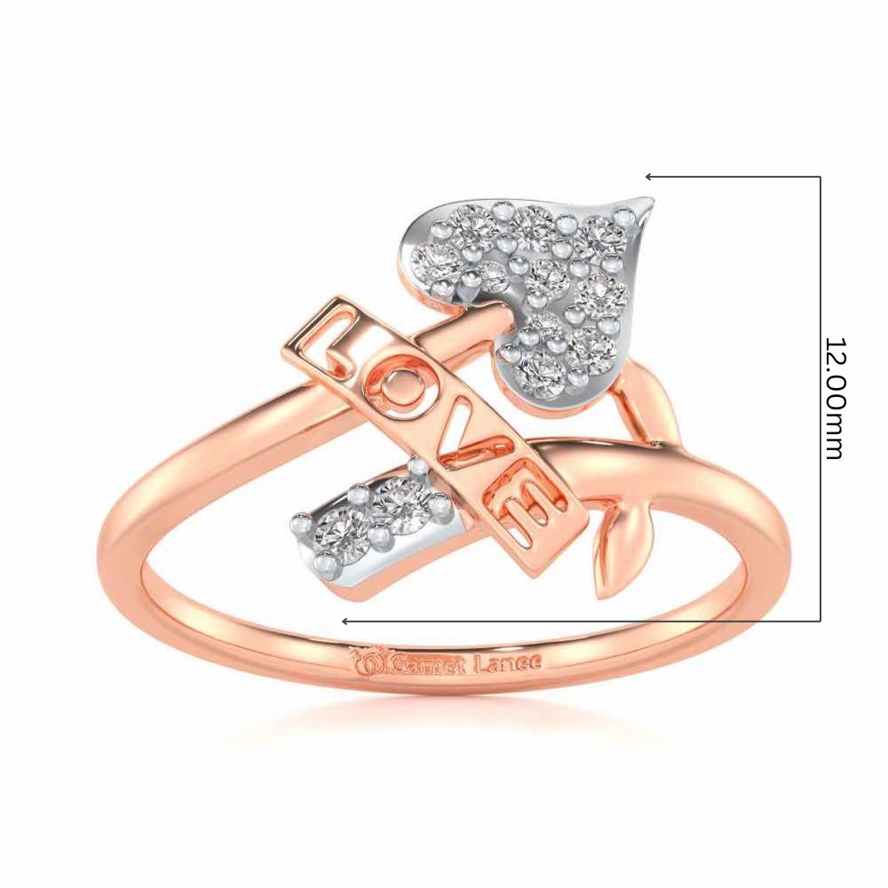 Grow Love Silver Ring - Rose Gold - Image 5