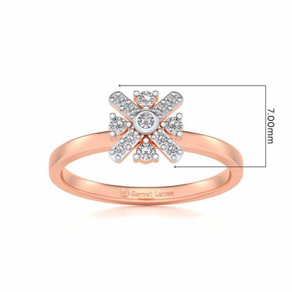 Geetika Diamone Ring - Rose Gold - Image 5