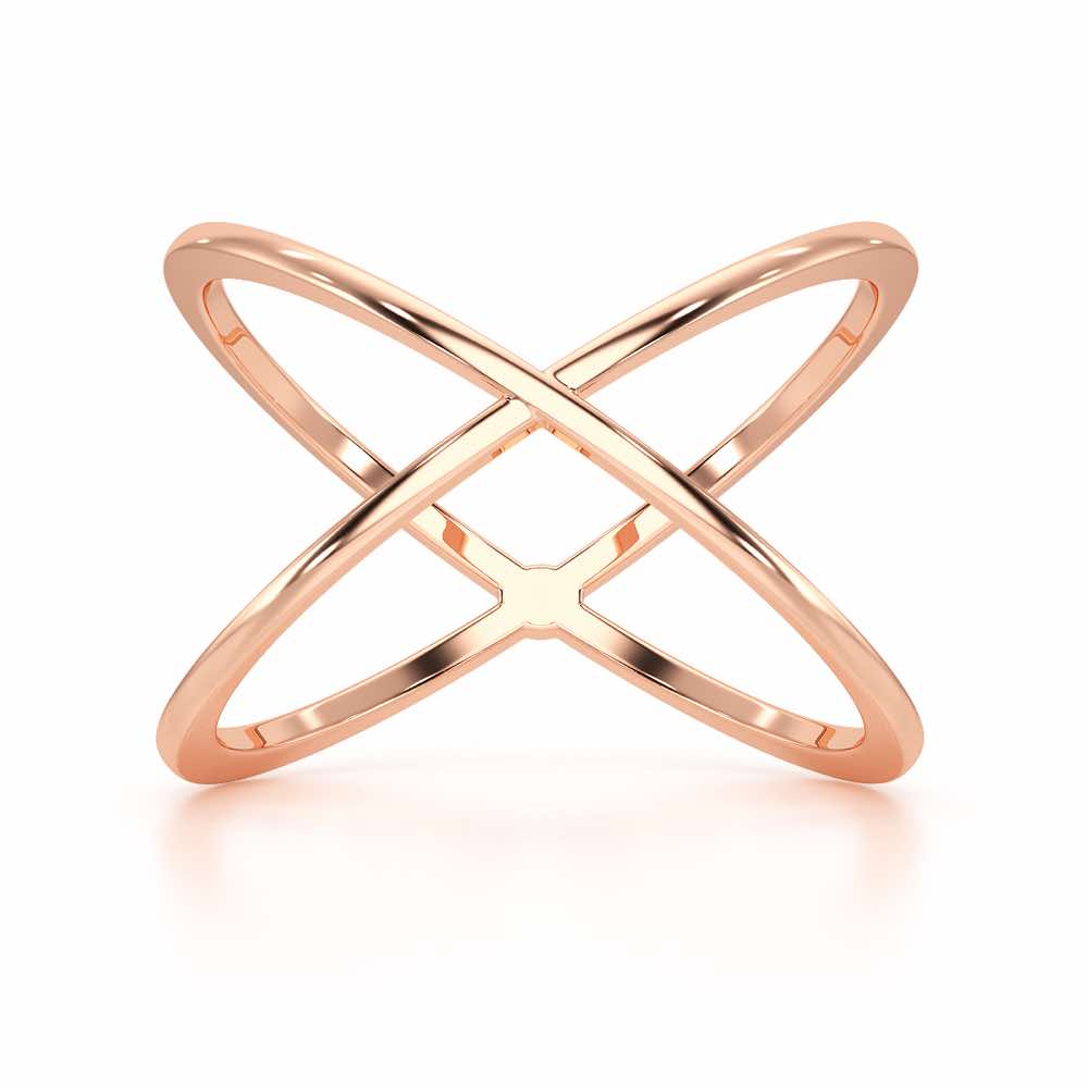 Lush Loops Women Ring - Rose Gold - Image 2