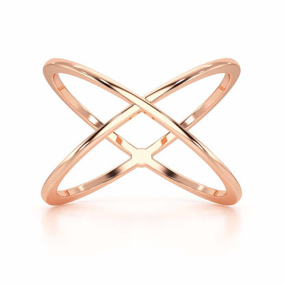 Lush Loops Women Ring - Rose Gold - Image 2