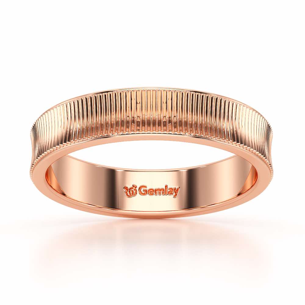 Marielle Silver Ring - Rose Gold - Image 2