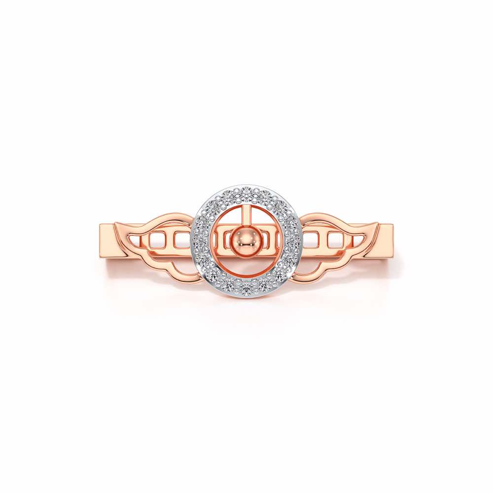 Bling Style Silver Watch Band - Rose Gold - Image 2