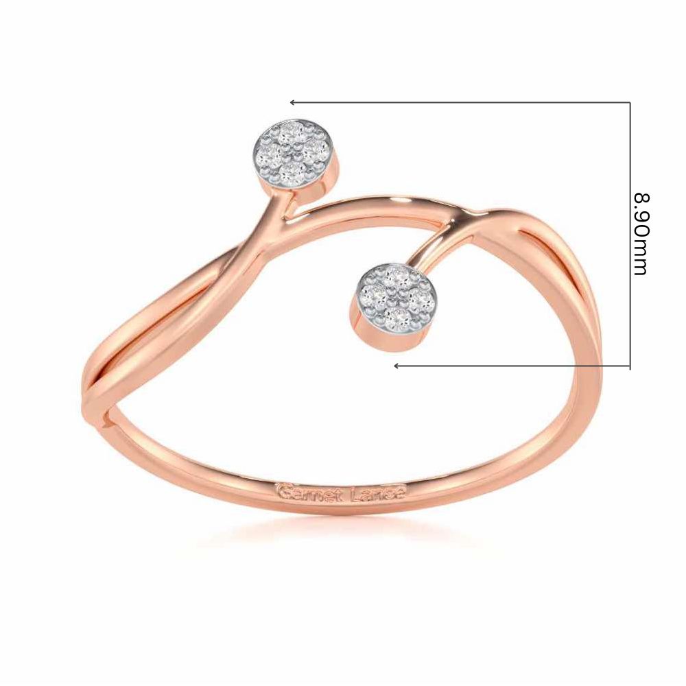 Timeless Treasure Silver Ring - Rose Gold - Image 5