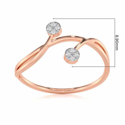 Timeless Treasure Silver Ring - Rose Gold - Image 5