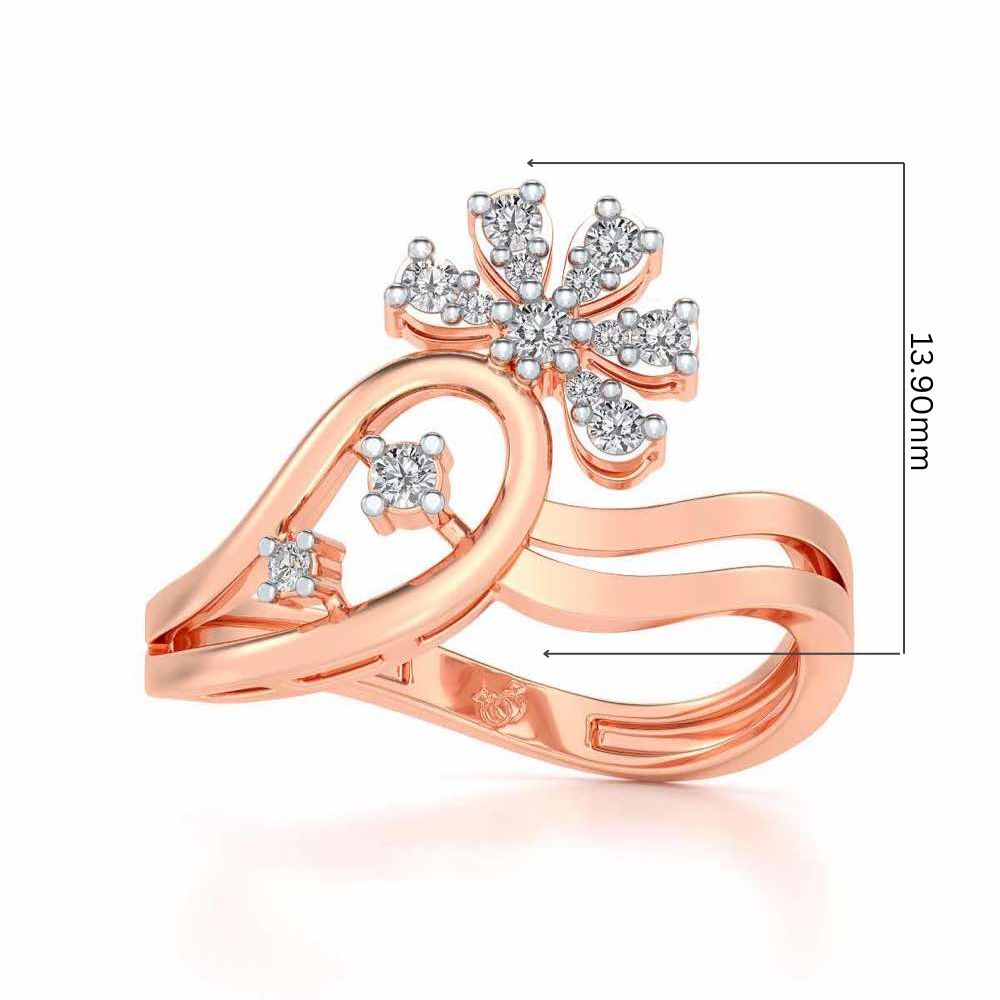 Forever Silver Ring - Rose Gold - Image 5
