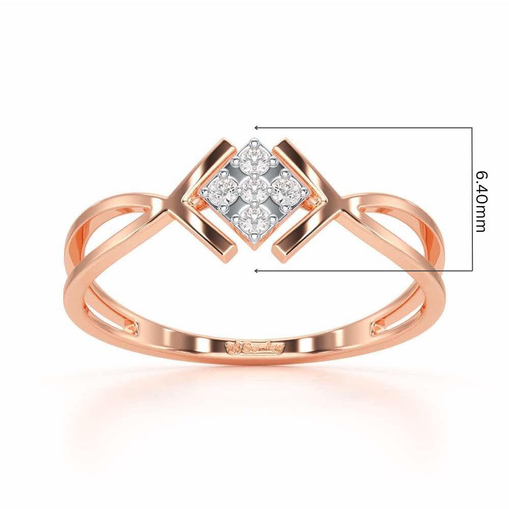 Luxe Protection Silver Ring - Rose Gold - Image 5