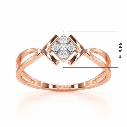 Luxe Protection Silver Ring - Rose Gold - Image 5
