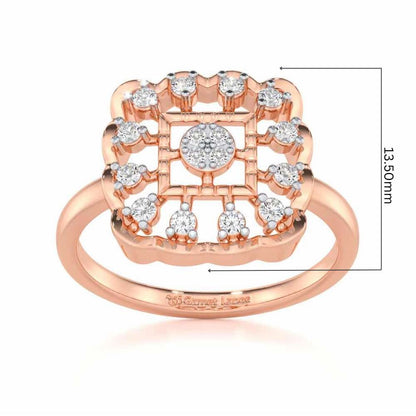The World Silver Ring - Rose Gold - Image 5