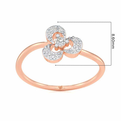 Time Treasure Silver Ring - Rose Gold - Image 5