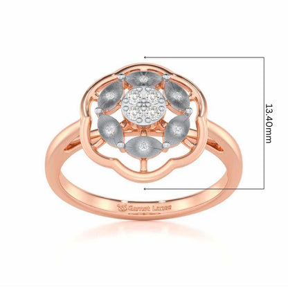 Wonderous Silver Ring - Rose Gold - Image 5