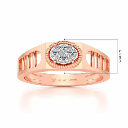 Elegant Ring For Men - Rose Gold - Image 5