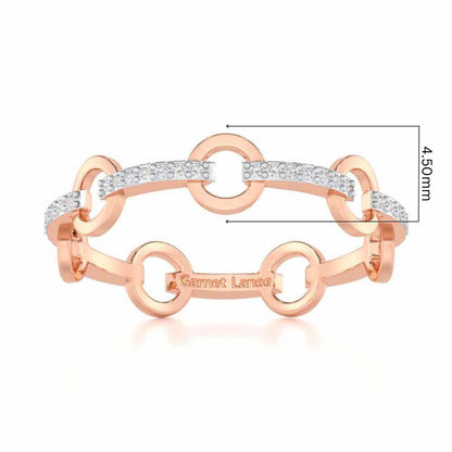 Imperial Idol Silver Ring - Rose Gold - Image 5