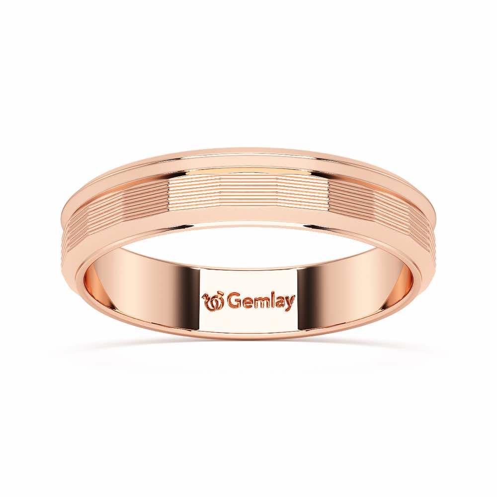 Elowen Silver Ring - Rose Gold - Image 2