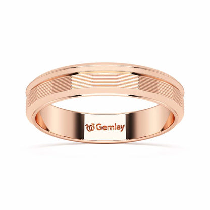 Elowen Silver Ring - Rose Gold - Image 2