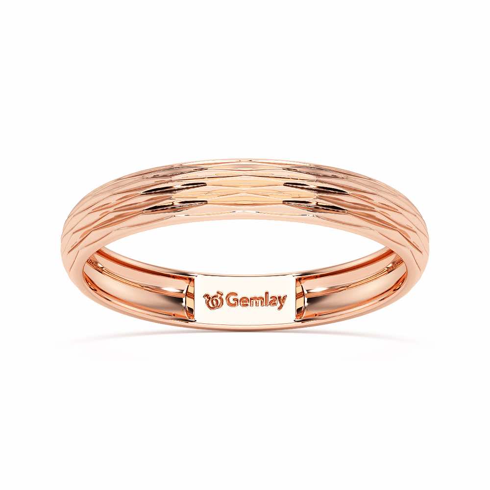 Victoria Silver Ring - Rose Gold - Image 2