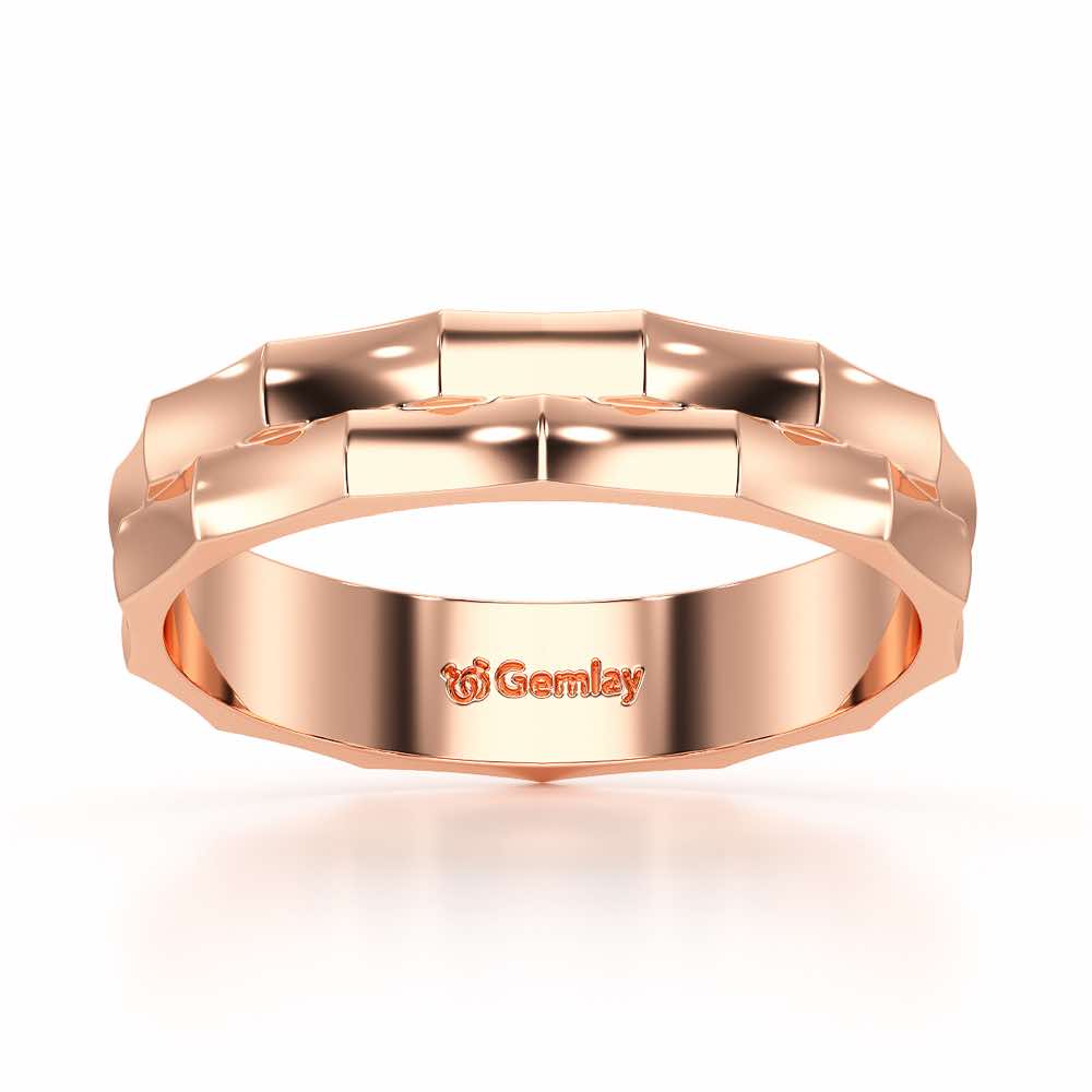 Odessa Silver Ring - Rose Gold - Image 2