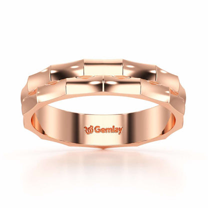 Odessa Silver Ring - Rose Gold - Image 2