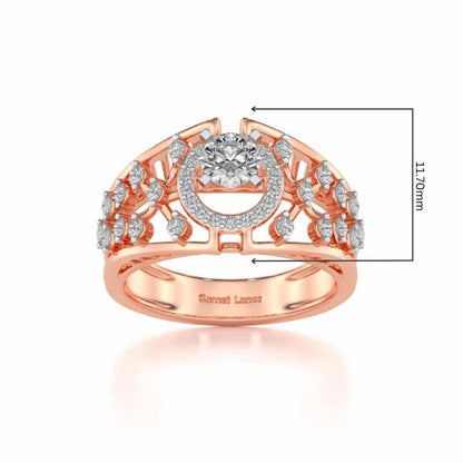 Honour Solitaire Ring - Rose Gold - Image 5