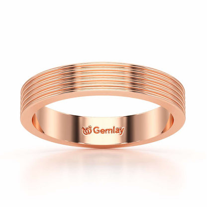 Felicity Silver Ring - Rose Gold - Image 2