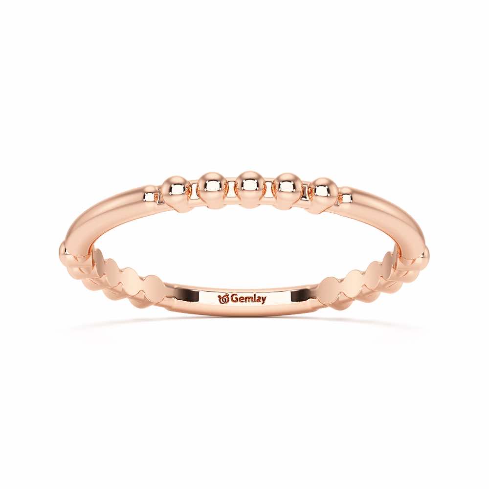 Vera Silver Ring - Rose Gold - Image 2