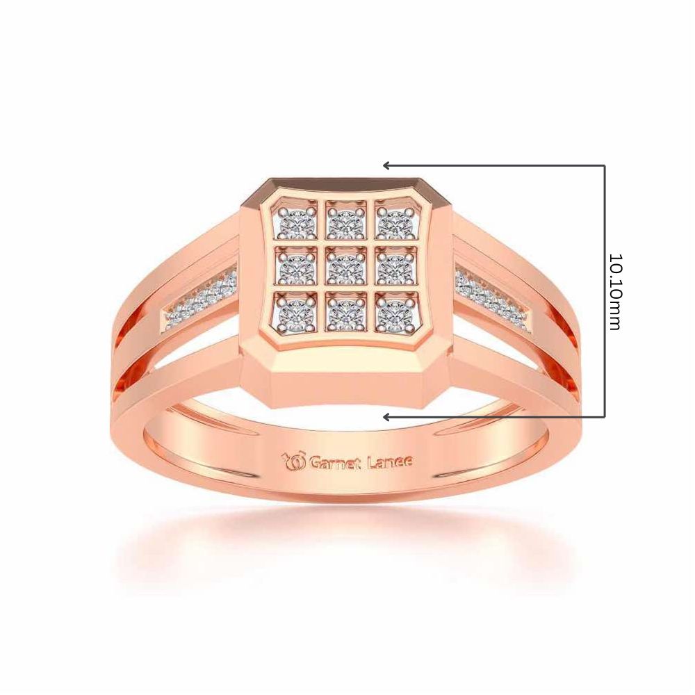 Lavish Ring For Men - Rose Gold - Image 5