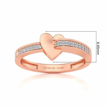 Grab My Heart Ring - Rose Gold - Image 5