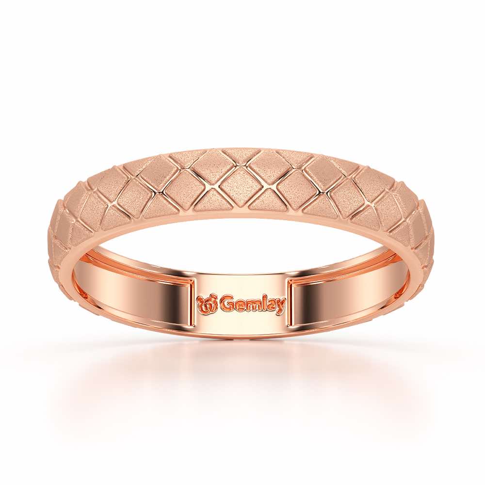 Marie Silver Ring - Rose Gold - Image 2