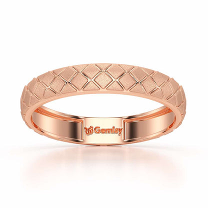 Marie Silver Ring - Rose Gold - Image 2