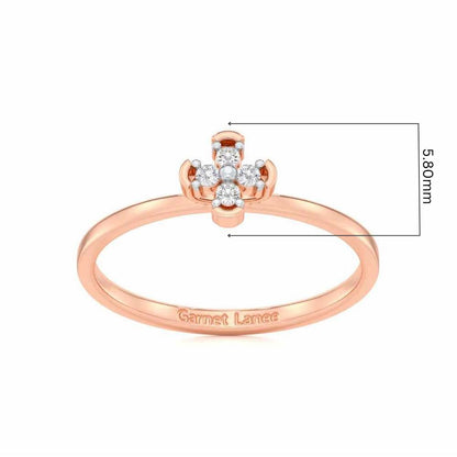 Timeless Silver Ring - Rose Gold - Image 5