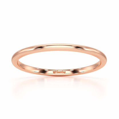Eternal Glow Women Silver Ring - Rose Gold - Image 2