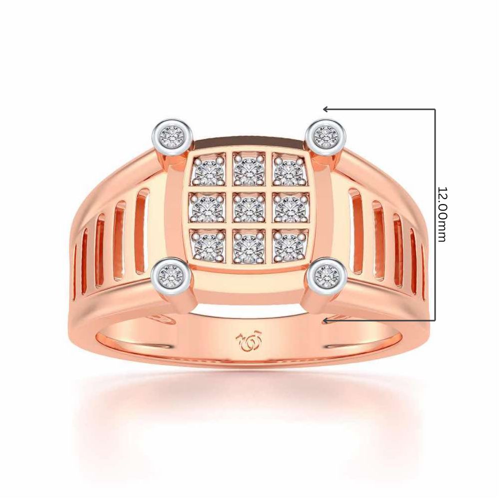 Royal Ring For Men - Rose Gold - Image 5