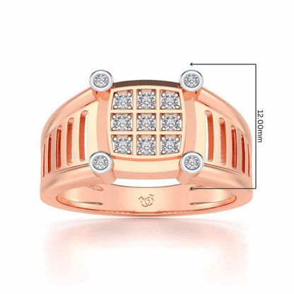 Royal Ring For Men - Rose Gold - Image 5