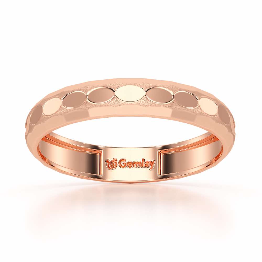 Talia Silver Ring - Rose Gold - Image 2