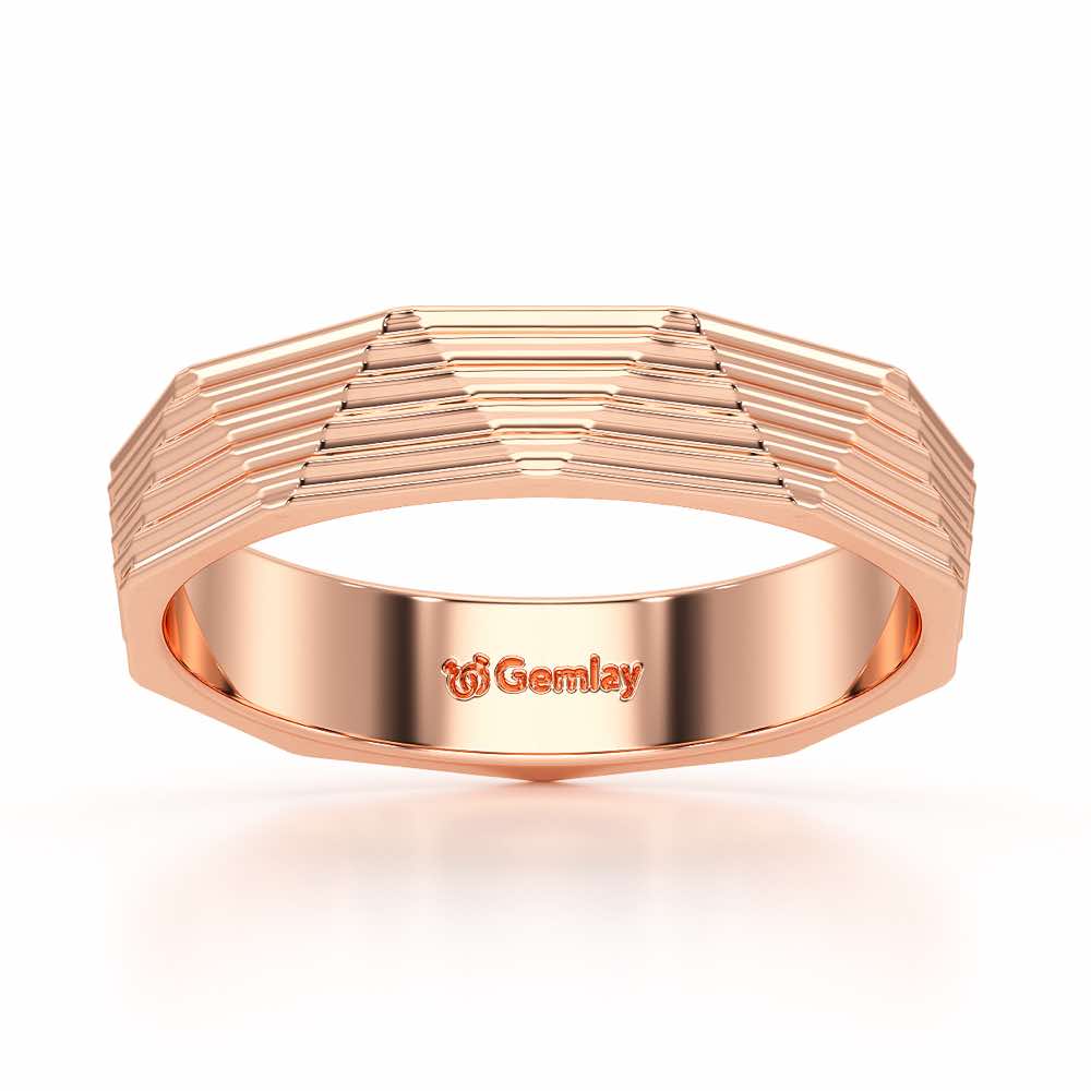 Sienna Silver Ring - Rose Gold - Image 2